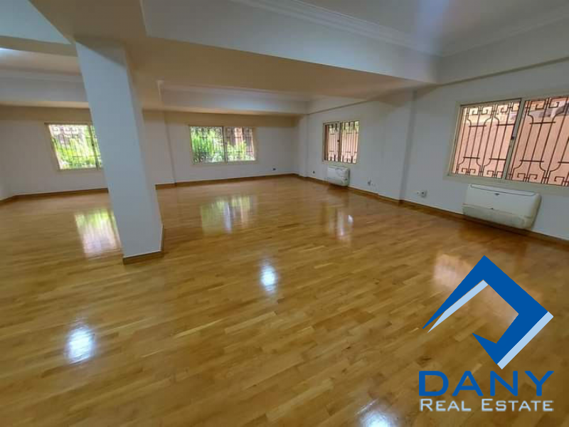 Residential Ground Floor Apartment For Rent Furnished in Maadi Sarayat Great Cairo Egypt